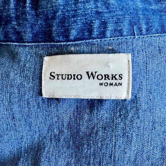 Vintage Denim Jacket (L/XL) - Picture 7 of 8